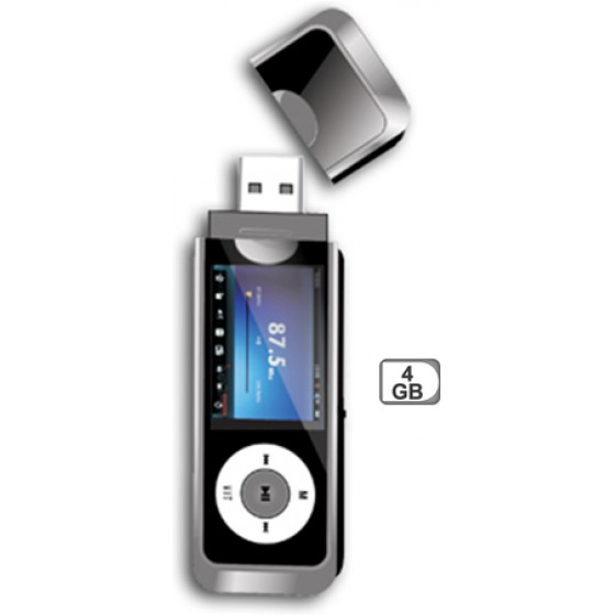 OSIO SRM-7340S MP3 PLAYER �� ��������� USB 4GB �����
