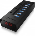 ICY BOX IB-AC6702 - 7 PORT USB 3.0 HUB WITH 7 CHARGING PORTS