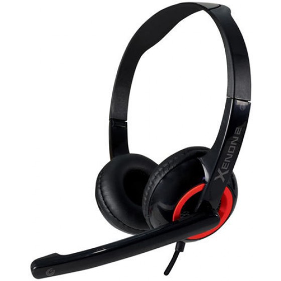SONIC GEARS STEREO HEADSET XENON 2 F.RED