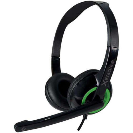 SONIC GEARS STEREO HEADSET XENON 2 LIGHT GREEN