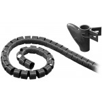 GOOBAY 51924 WIRETUBE SPIRAL 2.5M BLACK