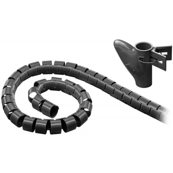 GOOBAY 51924 WIRETUBE SPIRAL 2.5M BLACK