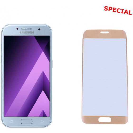 TEMPERED GLASS SAMSUNG A720 2017 5.79H 0.25MM SPECIAL GOLD IDOL
