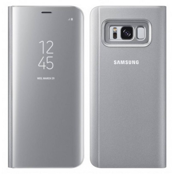 ���� BOOK SAMSUNG CLEAR VIEW STANDING COVER EF-ZG950CSEGWW ��� SM-G950F GALAXY S8 �����