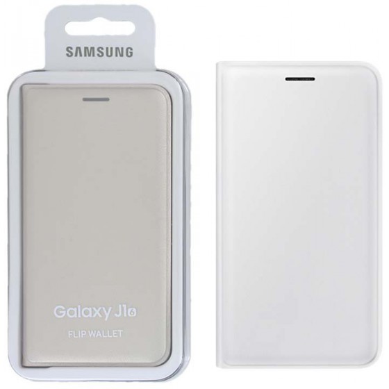 ���� SAMSUNG GALAXY J1 2016 J120 FLIP WALLET COVER WHITE OR