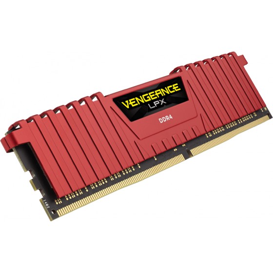 ����� CORSAIR VENGEANCE 4GB 2400MHZ RED - (CMK4GX4M1A2400C16R)