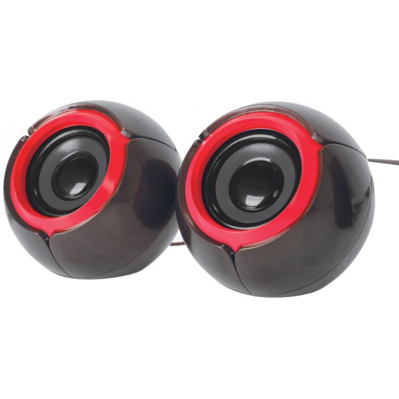 POWERTECH MULTIMEDIA ����� PT-421, 2.0 CHANNEL, 2X 3W, USB, AUX IN