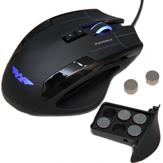 ARMAGGEDDON NRO-5 STARSHIP III S.SOVIETS BLACK GAMING MOUSE