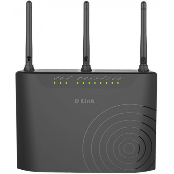 D-LINK DSL-3682 WIRELESS AC750 DUAL BAND VDSL / ADSL MODEM ROUTER