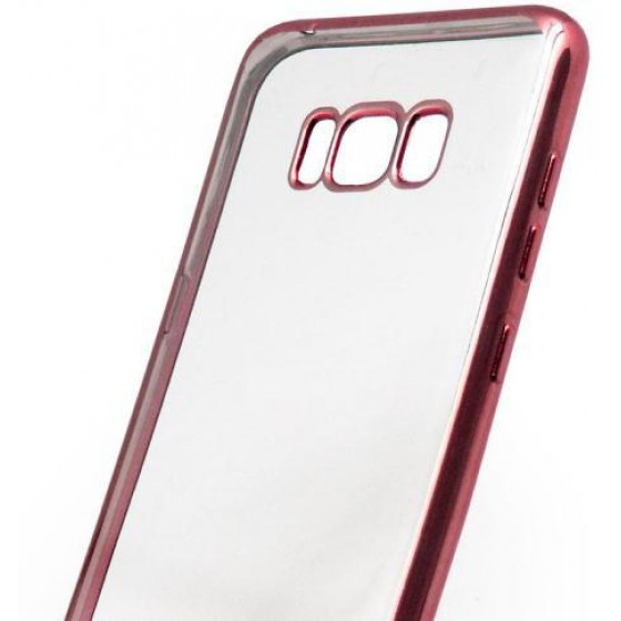 ���� TPU INOS SAMSUNG G955F GALAXY S8 PLUS ELECTROPLATE ULTRA SLIM 0.3MM ���-�����