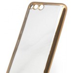 ���� TPU INOS XIAOMI MI 6 (DUAL SIM) ELECTROPLATE ULTRA SLIM 0.3MM �����