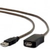 CABLEXPERT ACTIVE USB EXTENSION CABLE BLACK 5M UAE-01-5M - (8716309083560)