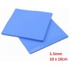 THERMAL PAD 1.5MM, 10 X 10CM, BLUE