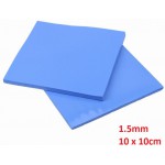 THERMAL PAD 1.5MM, 10 X 10CM, BLUE