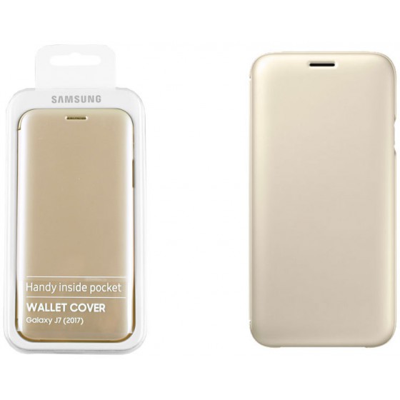 ���� SAMSUNG GALAXY J7 2017 J730 WJ730CFEGW FLIP COVER GLD PK OR