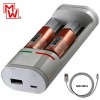 MW-I319 MINWA ��������� ��������� UNIVERSAL 2,1A �� USB �����
