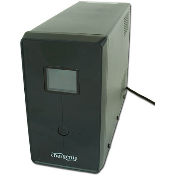 ENERGENIE UPS WITH USB AND LCD DISPLAY 1200 VA BLACK - (EG-UPS-033)