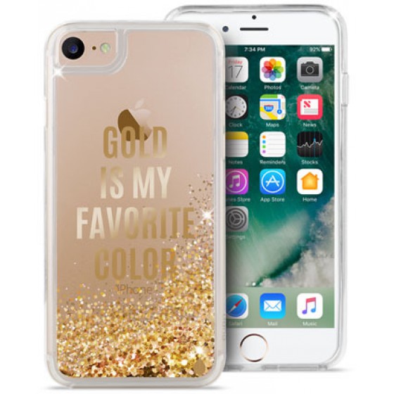 ������������� ������� PURO AQUA ��� APPLE IPHONE 7 �����. GOLD IS MY FAVOURITE COLOUR - (8033830188749)