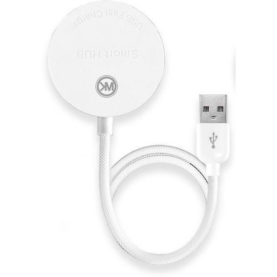 USB HUB WK WT-N2 CARBIN (HUB-4USB) 120CM WHITE