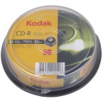 KODAK CD-R 52X 700MB 10-PACK