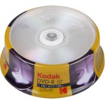 KODAK DVD-R 16X 4.7GB 25-PACK