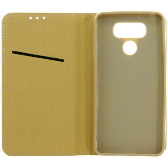 POWERTECH ���� MAGNET BOOK ��� LG G6, GOLD, BLISTER