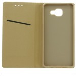POWERTECH ���� MAGNET BOOK ��� SAMSUNG A5 2017, GOLD, BLISTER
