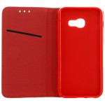 POWERTECH ���� MAGNET BOOK ��� SAMSUNG A5 2017, RED, BLISTER