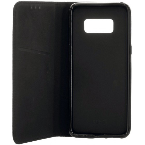 POWERTECH ���� MAGNET BOOK ��� SAMSUNG S8, BLACK, BLISTER