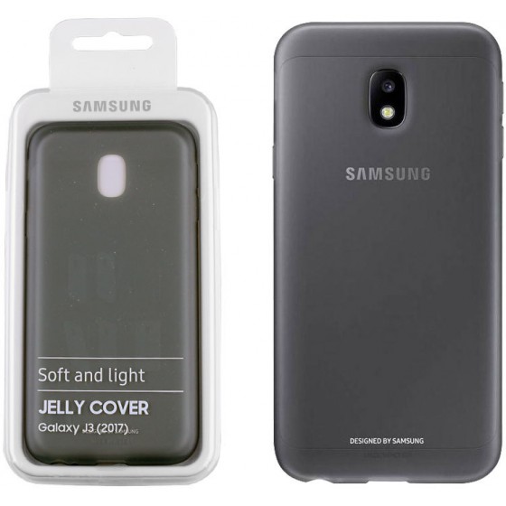 ���� SAMSUNG GALAXY J3 2017 J330 JELLY COVER BLACK PACKING OR
