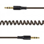 CABLEXPERT 3.5 MM STEREO SPIRAL AUDIO CABLE 1.8 M - (CCA-405-6)