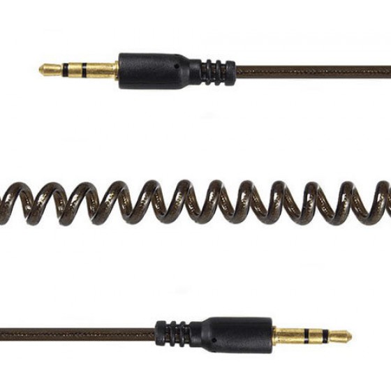 CABLEXPERT 3.5 MM STEREO SPIRAL AUDIO CABLE 1.8 M - (CCA-405-6)