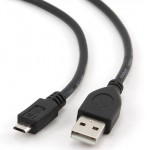CABLEXPERT MICRO USB CABLE 0,5M - (CCP-MUSB2-AMBM-0.5M)