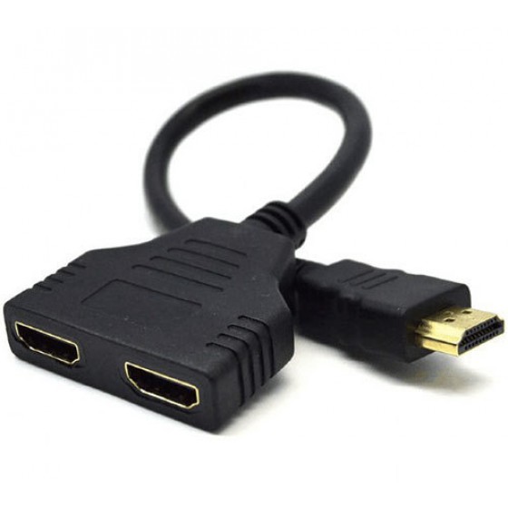 CABLEXPERT PASSIVE HDMI DUAL PORT CABLE - (DSP-2PH4-04)