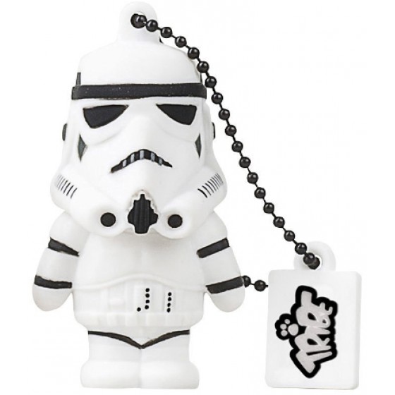 STORMTROOPER USB MEMORY STICK WHITE 8GB WHITE OEM - (DV8GB)
