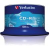VERBATIM CD-R 80 EXTRA PROTECTION 700MB 52X CAKE BOX X50 (43351)