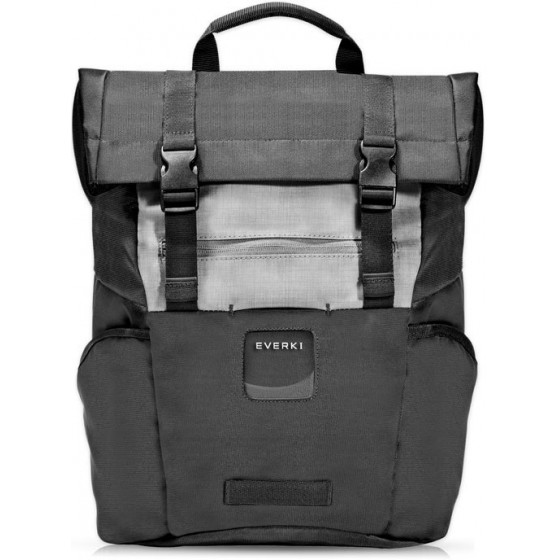EVERKI CONTEMPRO 72587 GREY ROLLTOP LAPTOP BACKPACK UP TO 15.6