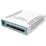 MIKROTIK CLOUD ROUTER SWITCH CRS106-1C-5S, 128MB RAM, 1X COMBO, 5X SFP