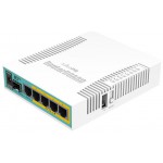 MIKROTIK ETHERNET ROUTER RB960PGS HEX POE, 800MHZ, 128MB RAM, 5XGBIT LAN