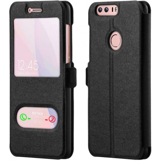 POWERTECH ���� LUXURY WINDOW ��� HONOR 8, BLACK