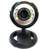 POWERTECH WEB CAMERA 1.3MP, PLUG & PLAY, BLACK - (PT-509)