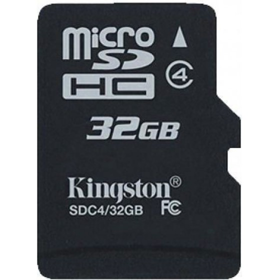KINGSTON MICRO SD HC MEMORY CARD - (SDC4/32GB)