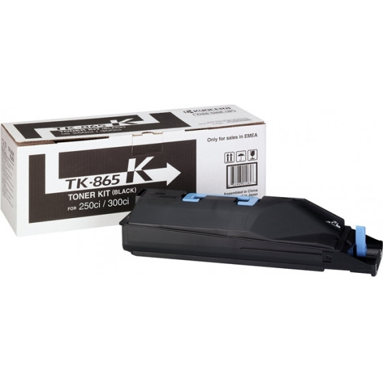 KYOCERA MITA TK-865K BLACK 20K PGS - (TK-865K)