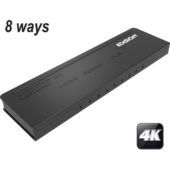 EDISION 4K HDMI SPLITTER 1X8