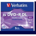 VERBATIM DVD+R 8.5GB DOUBLE L.5T - (43541)