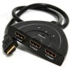 CABLEXPERT HDMI INTERFACE SWITCH 3 PORTS BUILD IN CABLE - (DSW-HDMI-35)