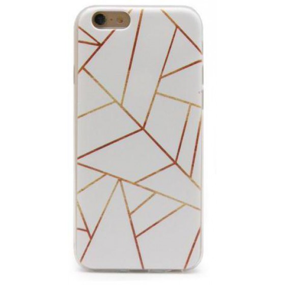 ���� TPU INOS APPLE IPHONE 6/6S ART THEME TRIANGLES