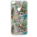 ���� TPU INOS HUAWEI P8 LITE (2017) (DUAL SIM) ART THEME FLAMINGO