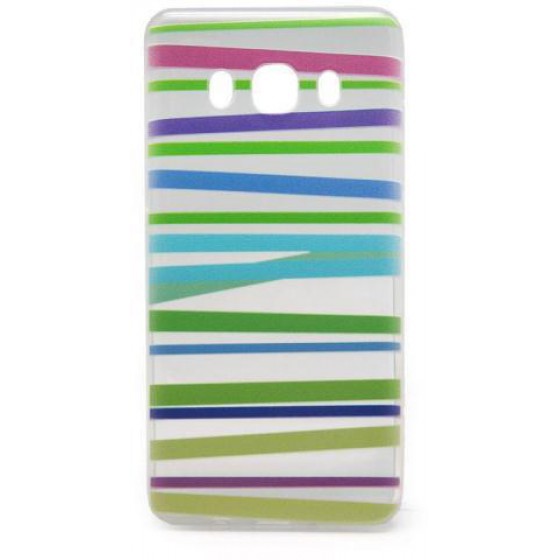 ���� TPU INOS SAMSUNG J510F GALAXY J5 (2016) ART THEME COLOR STRIPS