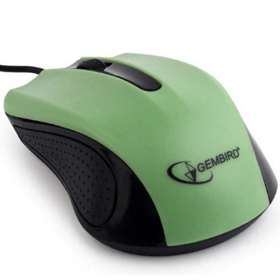 GEMBIRD USB OPTICAL MOUSE GREEN - (MUS-101-G)